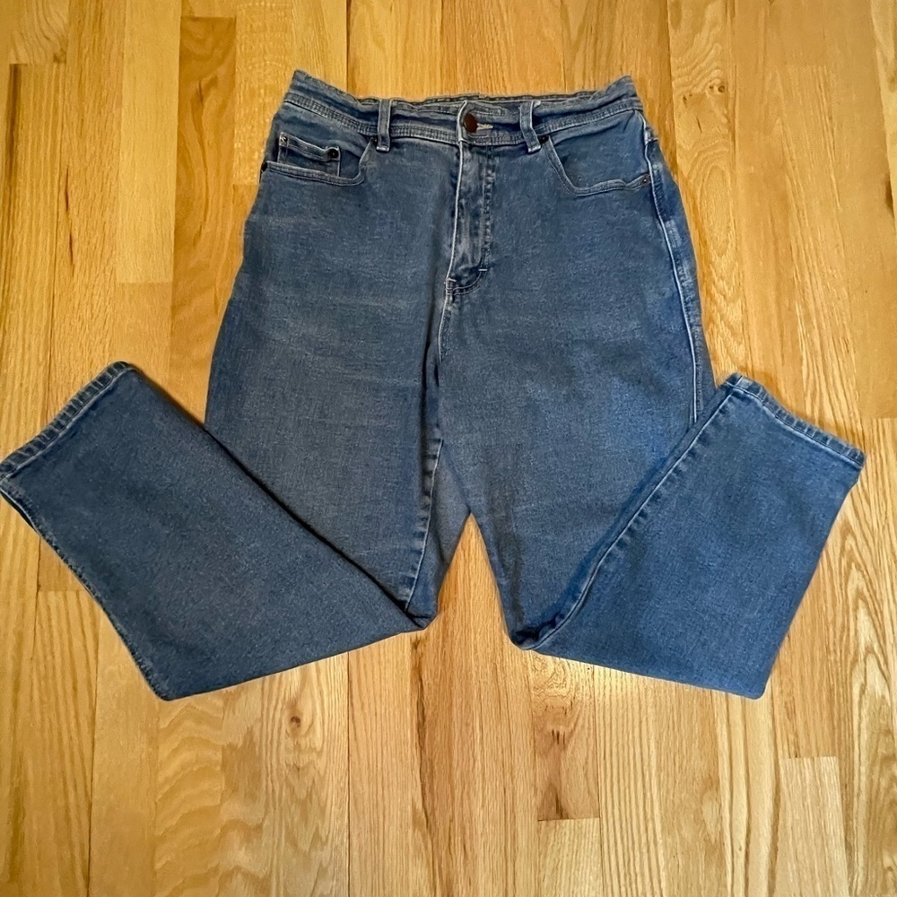 Vintage Bill Blass Mom Jeans High Waist Stretch Size 10 Petite